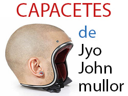 Os capacetes personalizados de Jyo John mullor