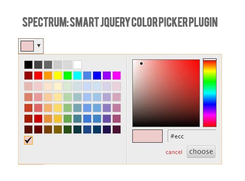 Spectrum Smart Color Picker