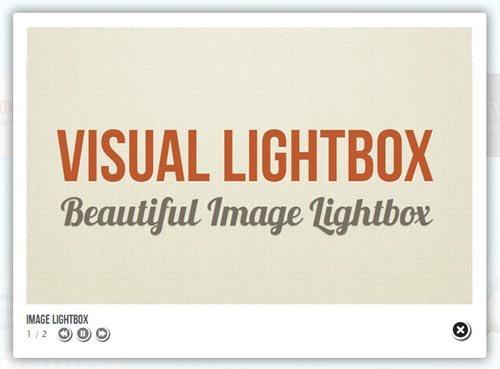 Visual Lightbox
