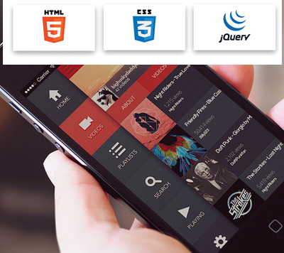 Criar um botão Mobile em HTML5 - CSS3 e jQUERY