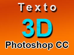 Texto 3D no Photoshop CC